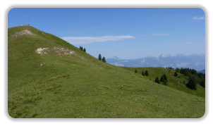 l'Aiguille au-dessus du Recoin de Chamrousse