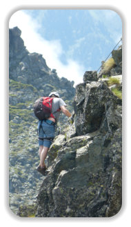 via ferrata des lacs Robert