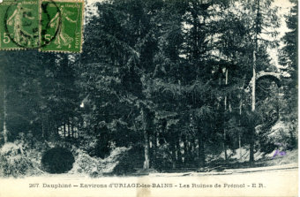 ruines de Prémol vers 1920