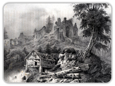 gravure de la chartreuse de Prémol