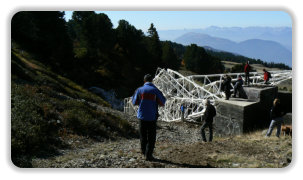 destruction d'un pylone du téléphérique de Chamrousse (6)