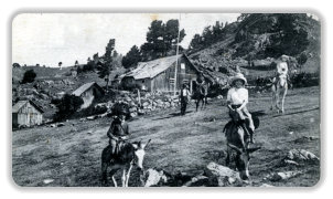 chalet de Roche-Béranger en 1900