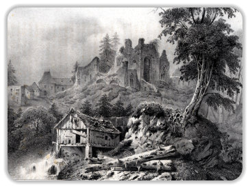 gravure de la chartreuse de Prémol