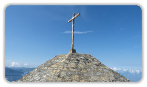 ancien piédestal de la Croix de Chamrousse