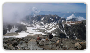 vue depuis la Croix de Belledonne