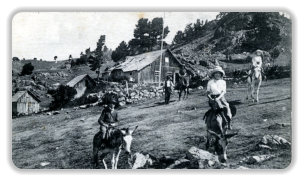 chalet de Roche-Béranger en 1900