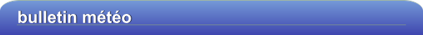 bulletin météo