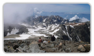 vue depuis la Croix de Belledonne