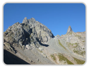 le Grand Pic de Belledonne et le Pic Lamartine