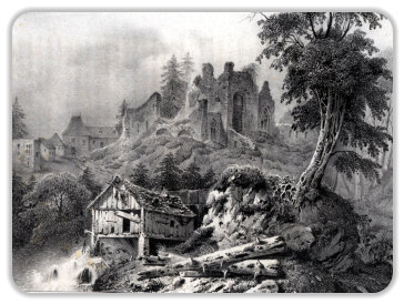 gravure de la chartreuse de Prémol