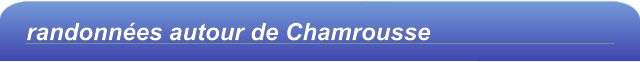 randonnées autour de Chamrousse