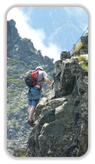 via ferrata des lacs Robert
